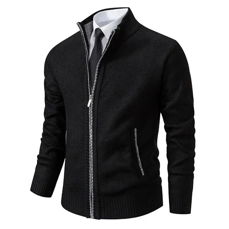 Leon | Camisola de malha com fecho