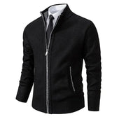 Leon | Camisola de malha com fecho