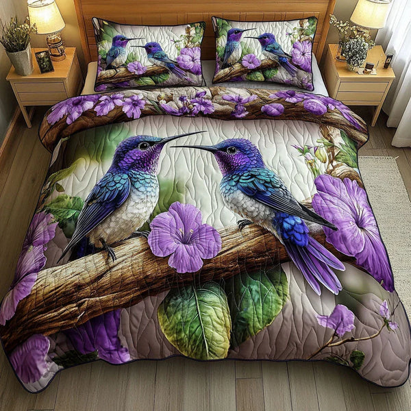 Conjunto de Cama 3 Peças Recanto dos Pássaros