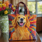 Companheiro Dourado - Saco Artesanal Almofadado