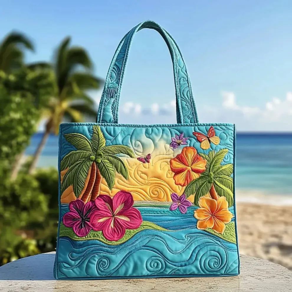 Island Breeze - Saco acolchoado Feito à Mão