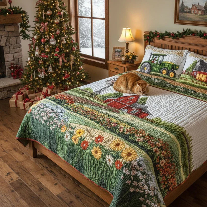 Conjunto de Cama 3 Peças Quinta Feliz