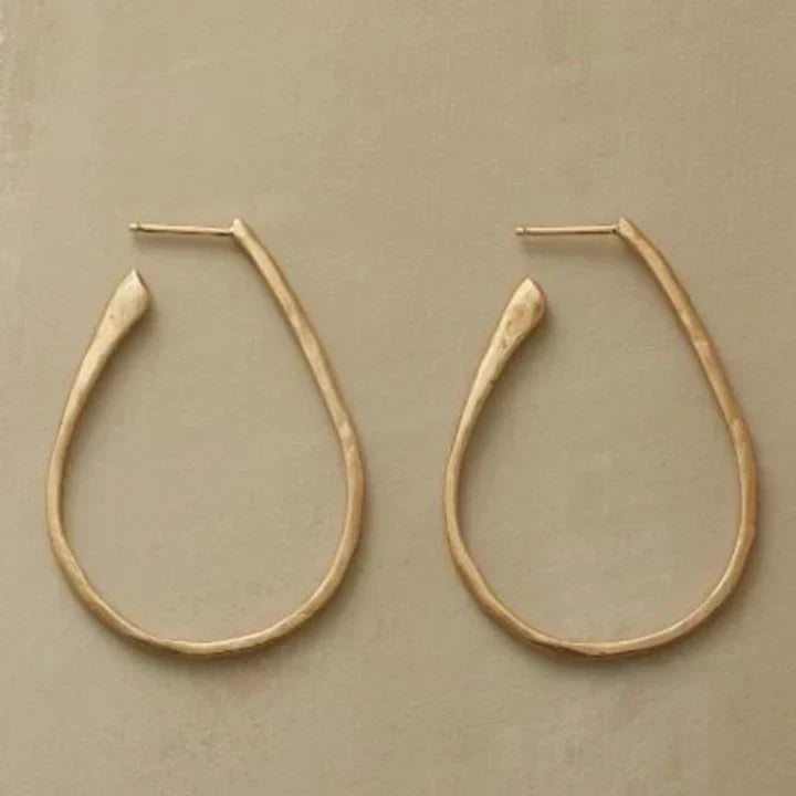 Vintage-Ohrringe in Gold