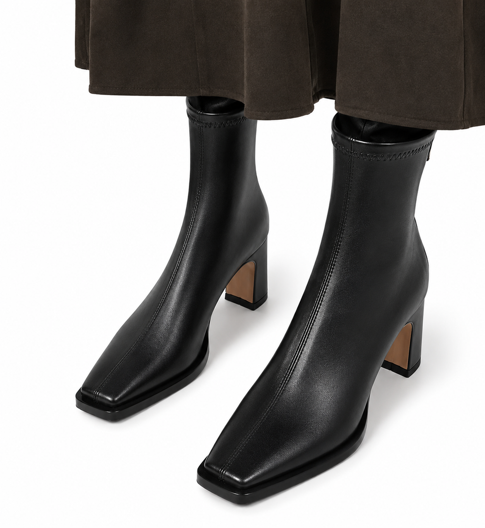 Stella | Botins de pele para senhora
