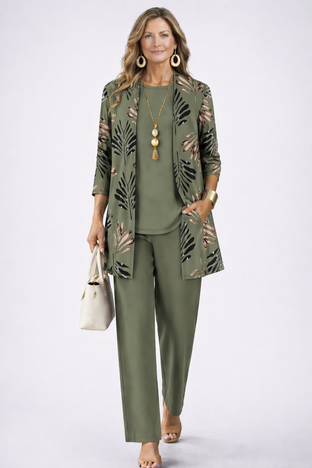 Margarida | Conjunto Elegante de Três Peças
