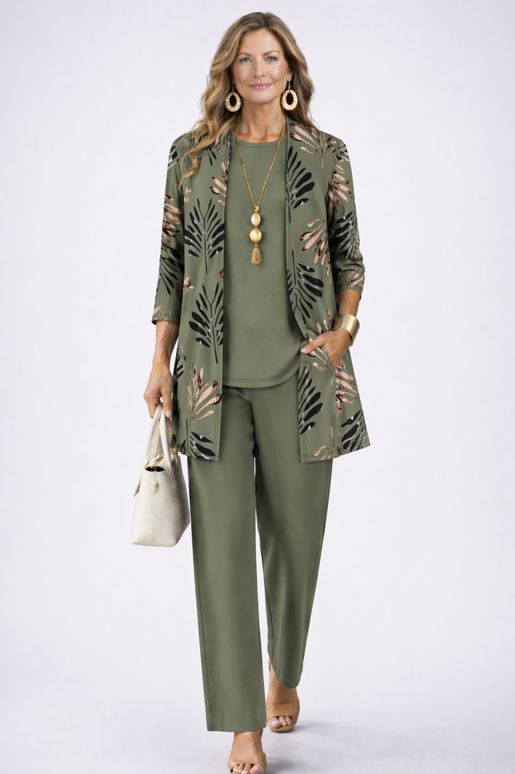 Margarida | Conjunto Elegante de Três Peças