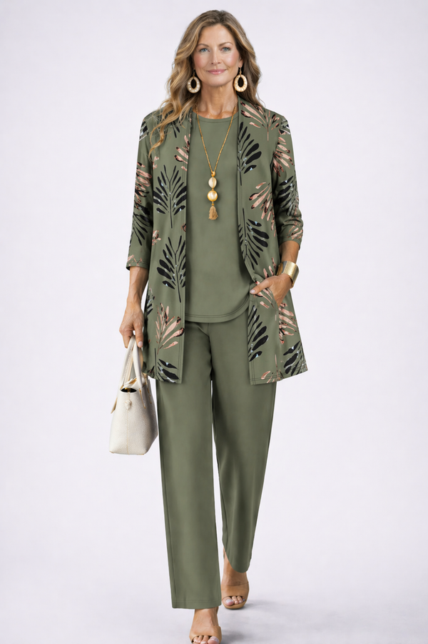 Margarida | Conjunto Elegante de Três Peças
