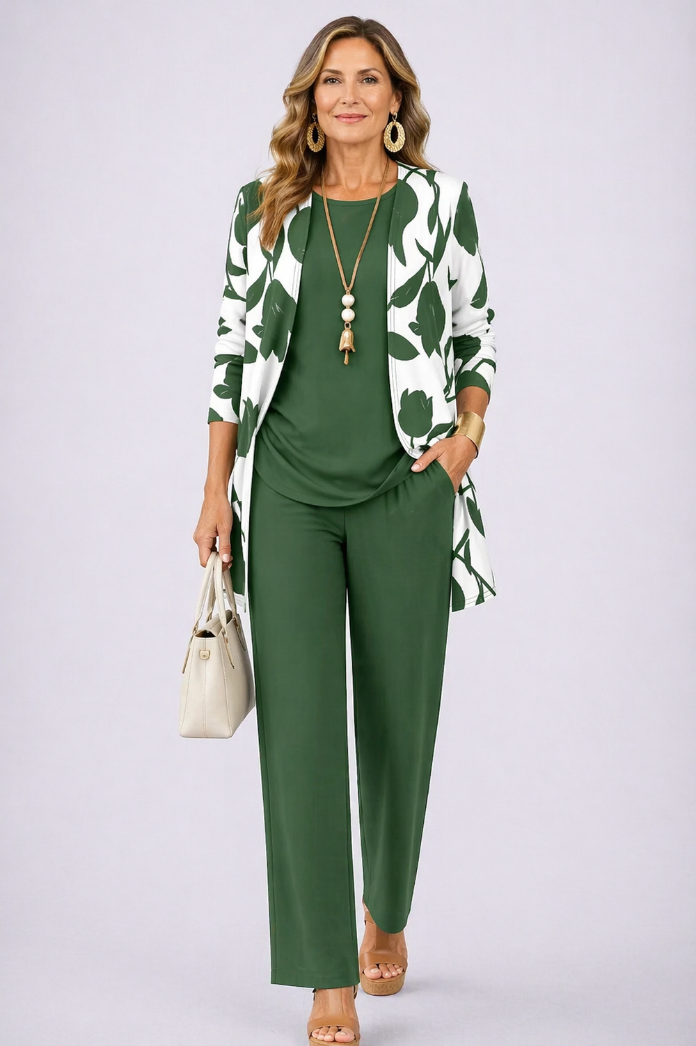 Beatriz | Conjunto Elegante de Três Peças