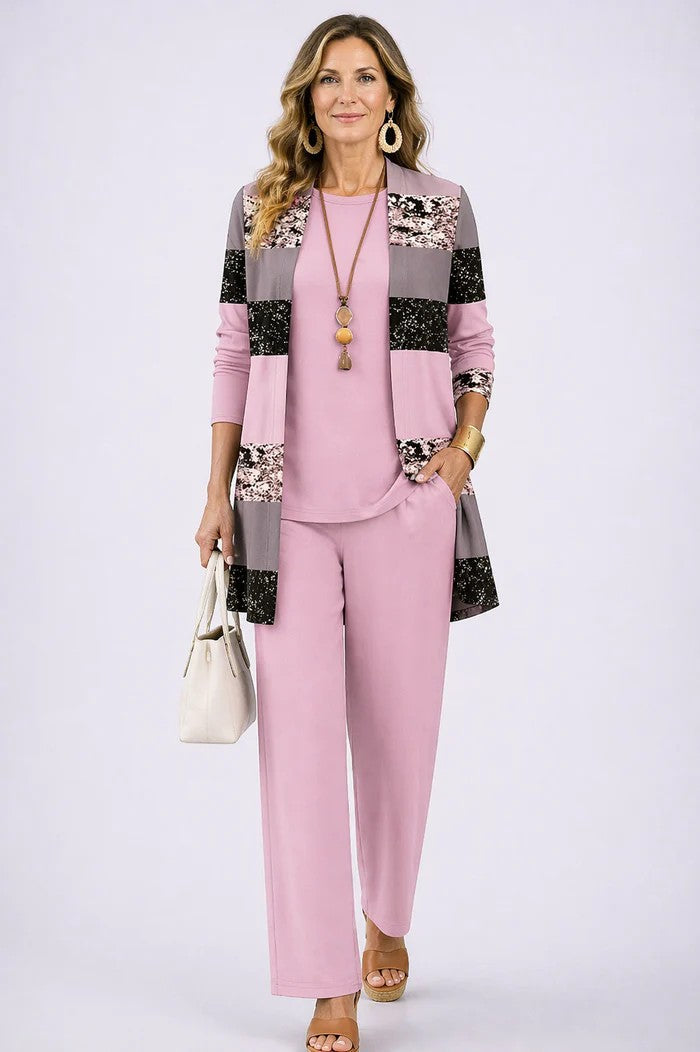Margarida | Conjunto Elegante de Três Peças