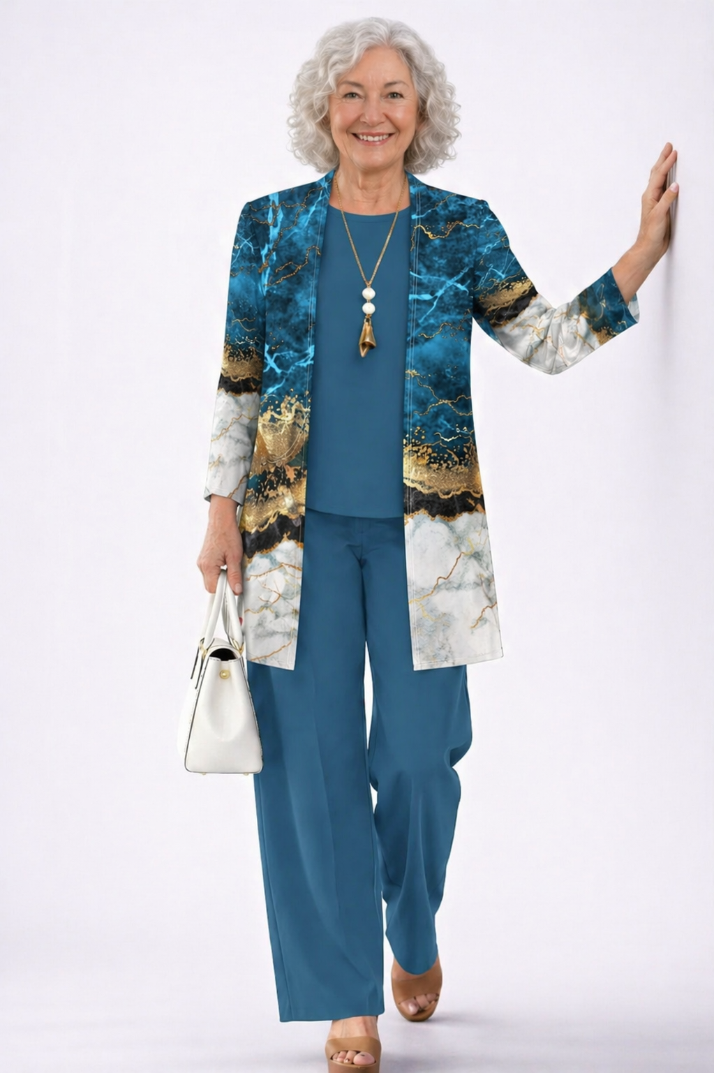 Teresa | Conjunto Elegante de Três Peças