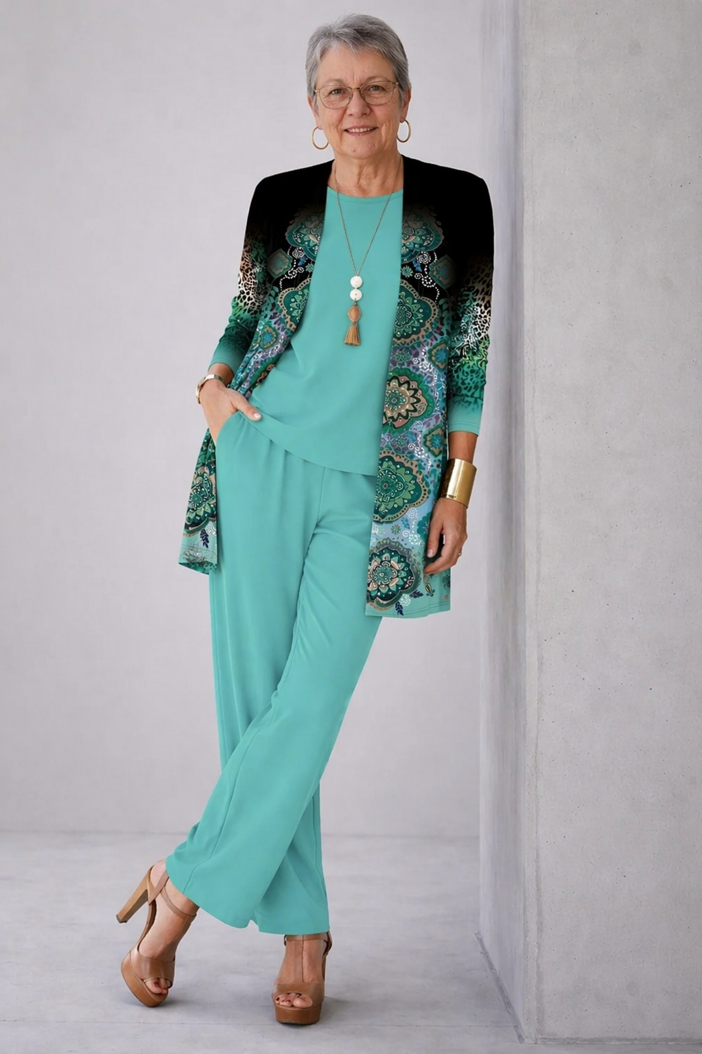 Guilhermina | Conjunto Elegante de Três Peças