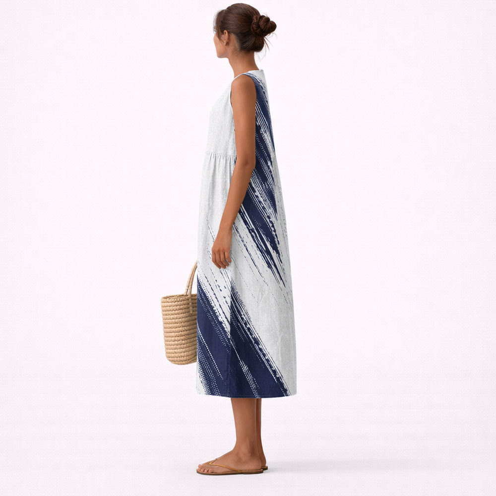 Cristina – Elegantna midi obleka za vsak dan
