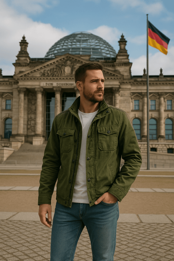 Fábio | Casaco militar resistente