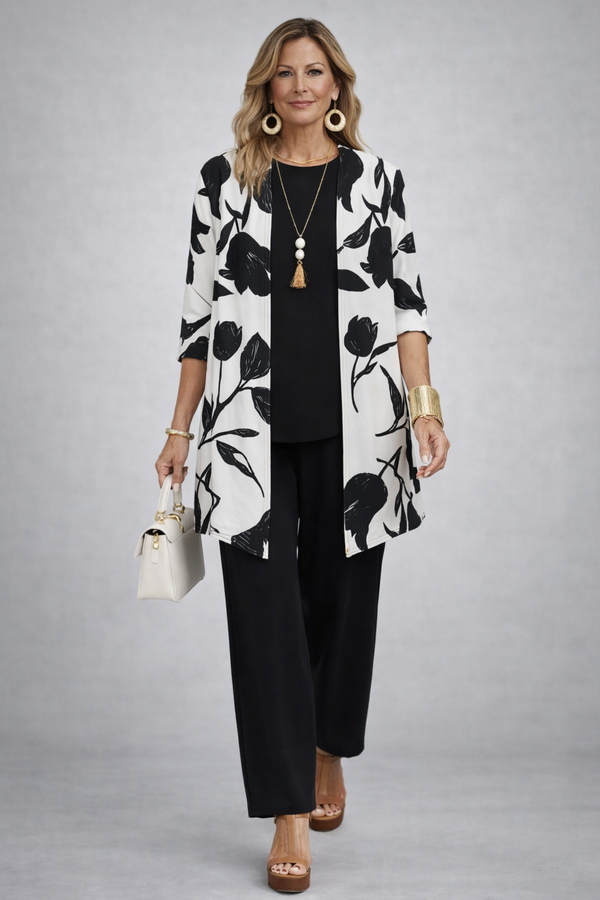 Estela | Conjunto Elegante de Três Peças