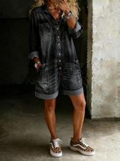 Nora - Macacão Casual de Calções