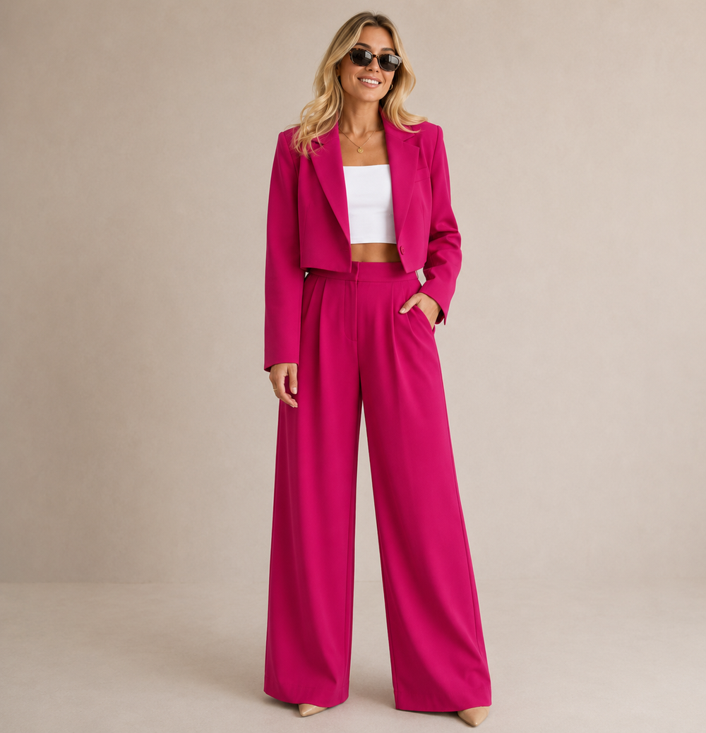 Helena | Conjunto Elegante de Duas Peças