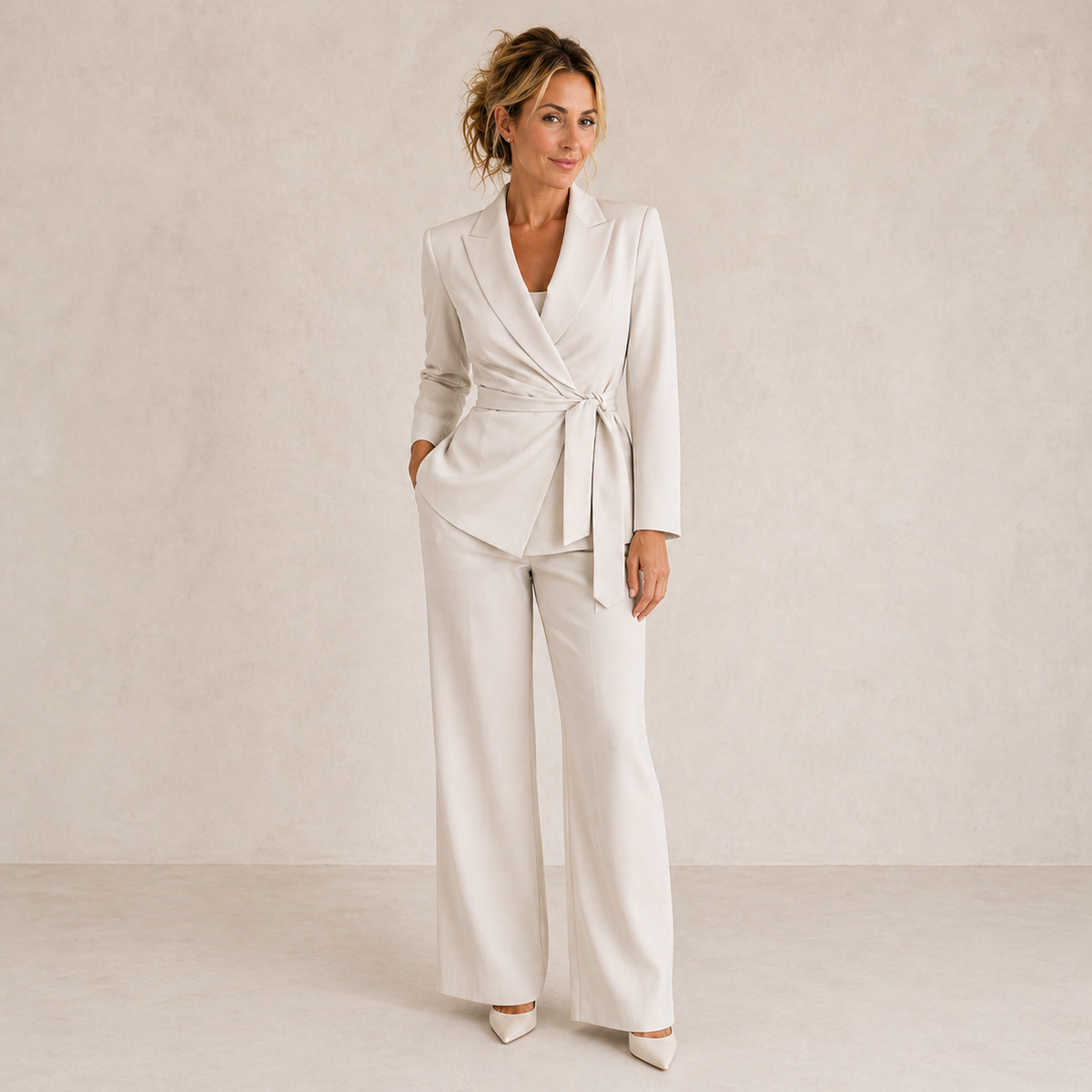 Teresa | Conjunto Elegante de Blazer e Calça