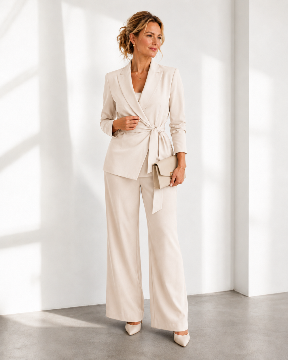 Teresa | Conjunto Elegante de Blazer e Calça