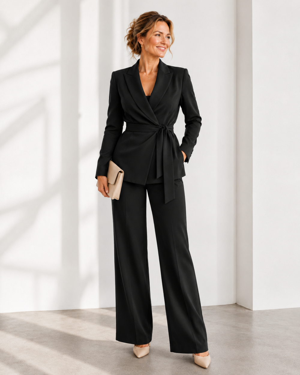Teresa | Conjunto Elegante de Blazer e Calça
