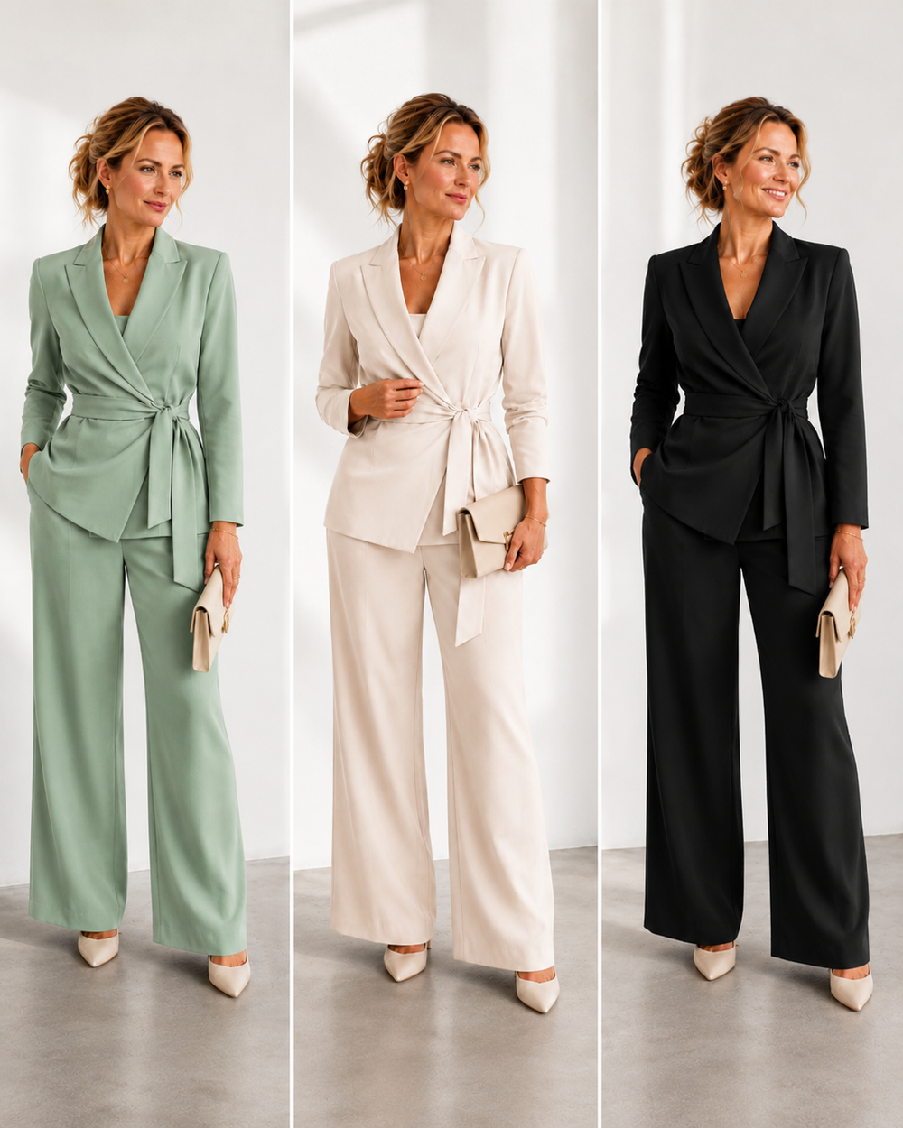 Teresa | Conjunto Elegante de Blazer e Calça