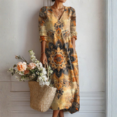 Diana – Cvetlična obleka naravne elegance