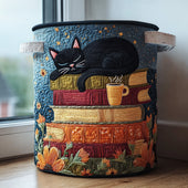 Gatos Acolchoados | Cesto de Roupa Feito à Mão