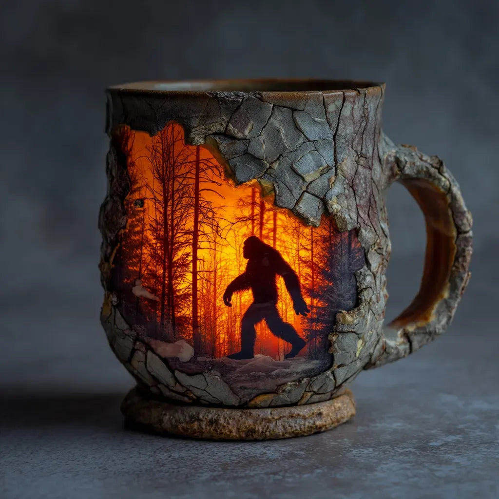 Caneca Pé-Grande 3D