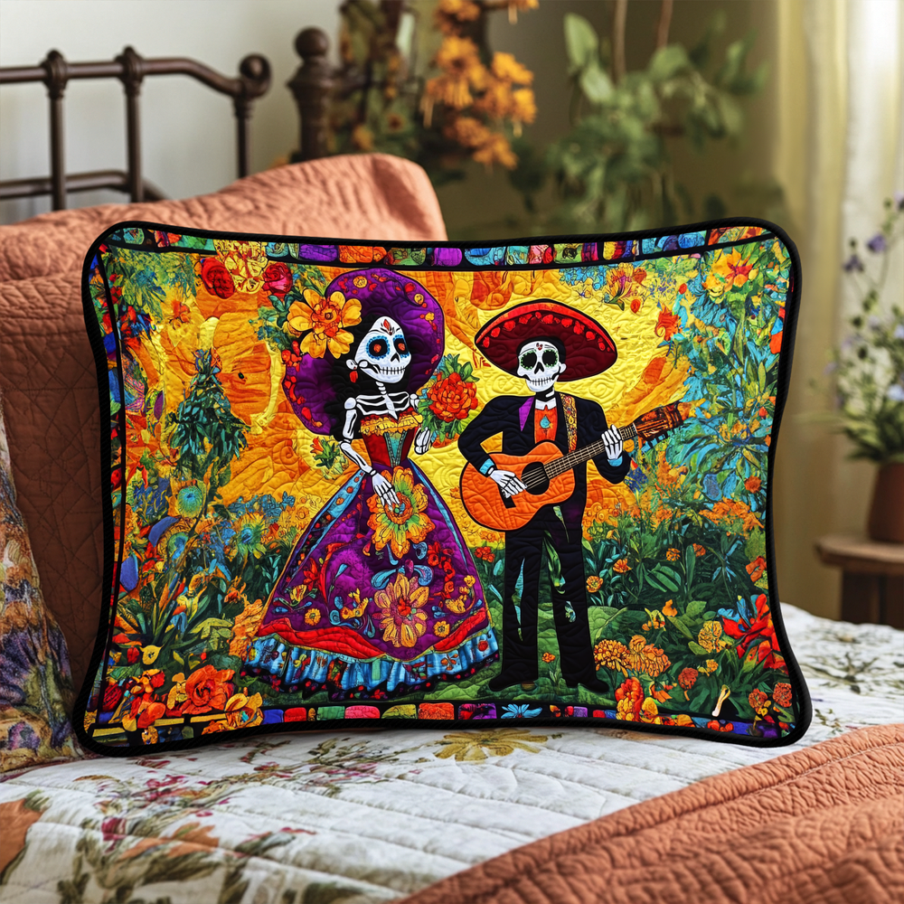 Fronha Acolchoada Día de los Muertos