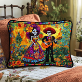 Fronha Acolchoada Día de los Muertos