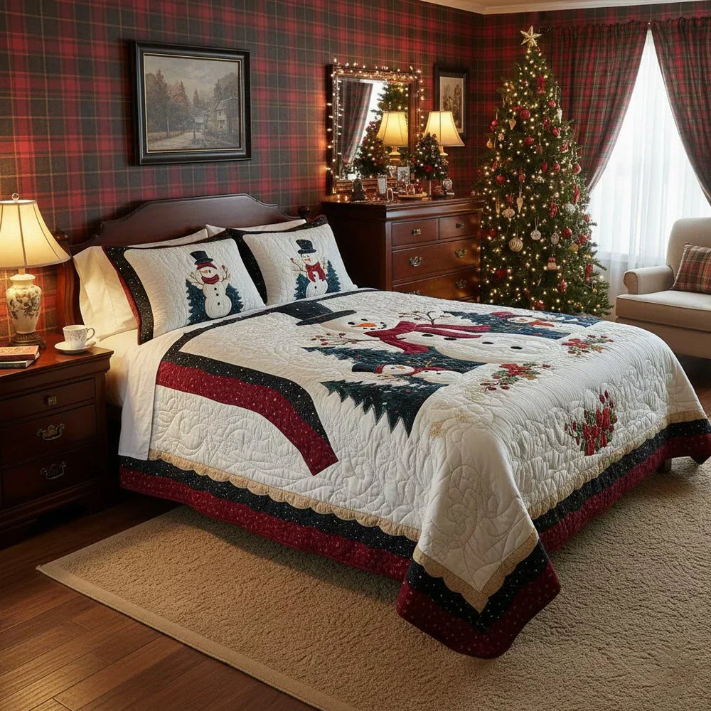 Conjunto de Cama 3 Peças Amigos Gelados