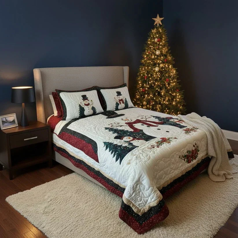 Conjunto de Cama 3 Peças Amigos Gelados