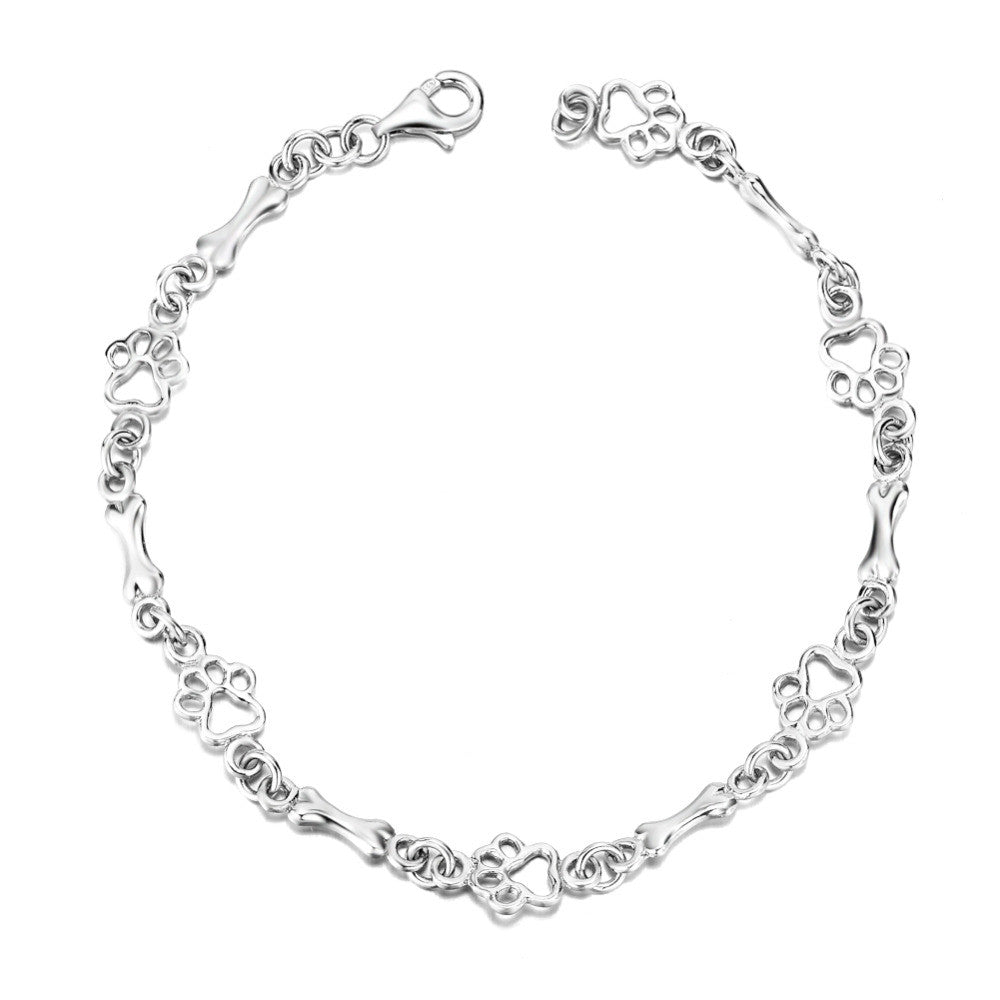 Alice | Pulseira Patinhas e Ossinhos