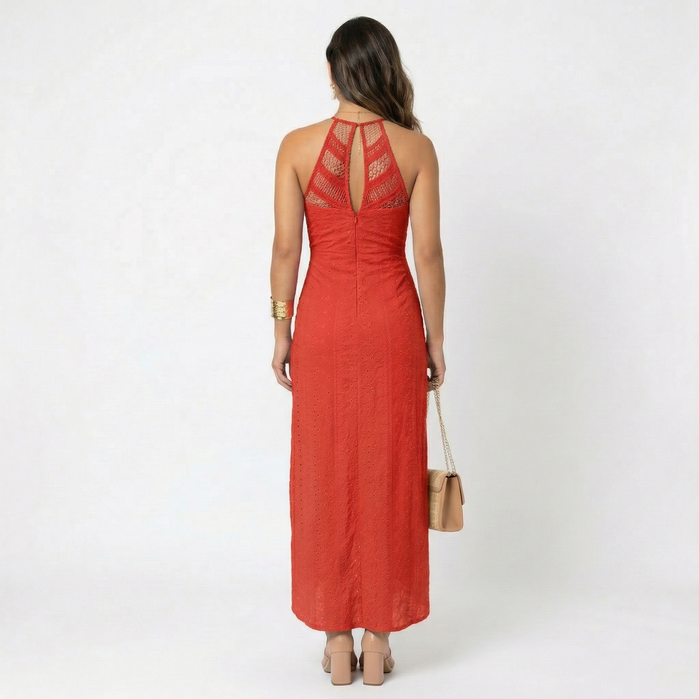 Valentina - Vestido Midi com Decote Transpassado