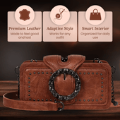 Margherita’s Studded Buckle | Clutch