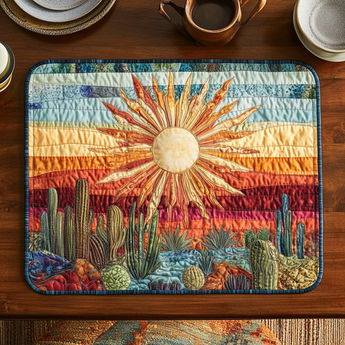 Individual de Mesa Horizonte Dourado