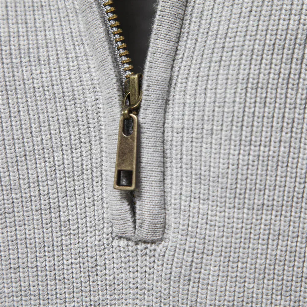 Pullover de Meio Zíper - Respirável