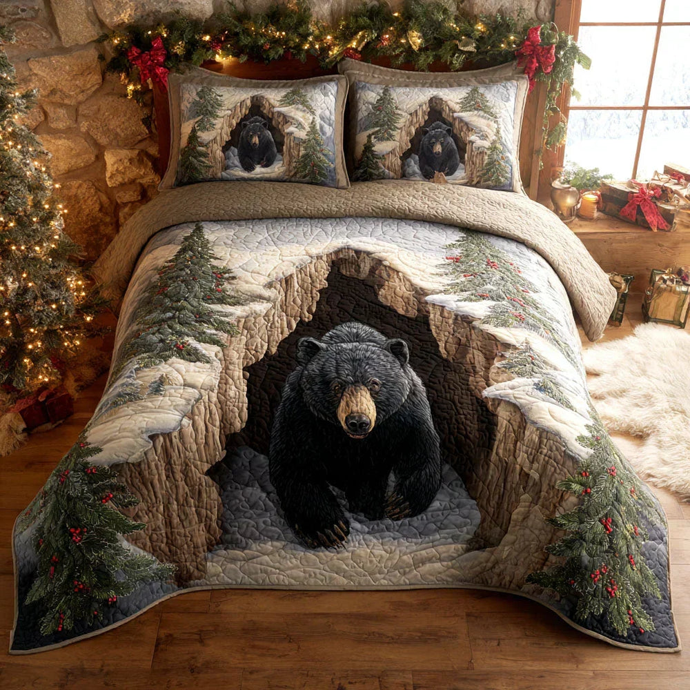 Conjunto de Cama 3 Peças Refúgio de Férias