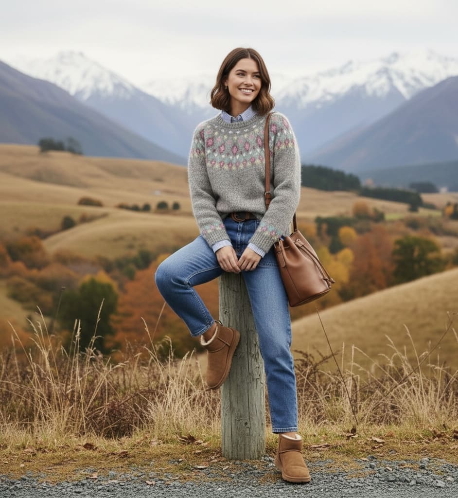 Joyce | Vintage nordijski pulover