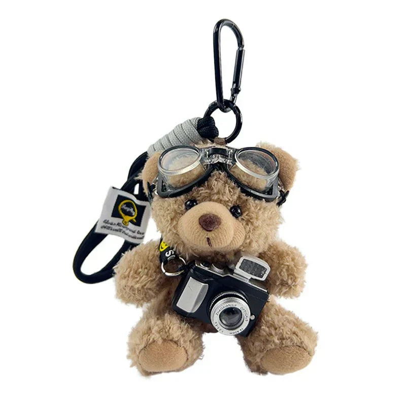 TEDI | Obesek za torbo – medvedek popotnik