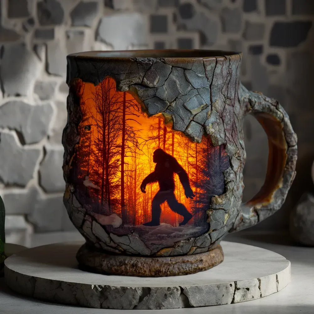 Caneca Pé-Grande 3D