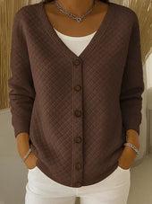 Eleonora | Cardigan Trapuntato con Bottoni