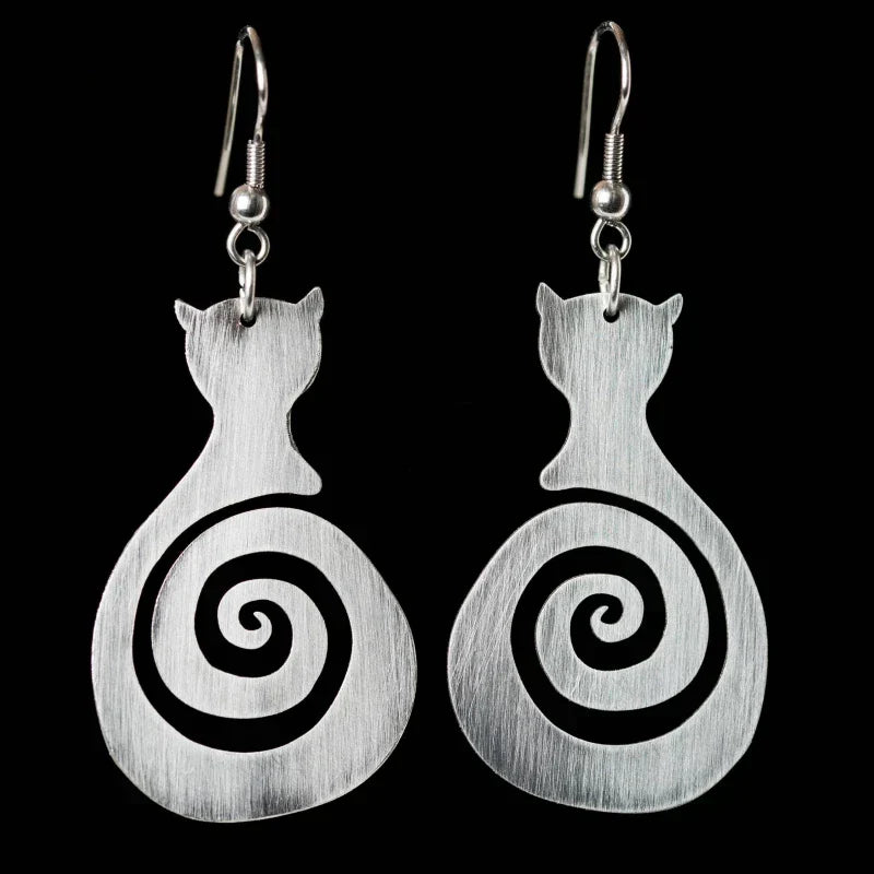 Perpétua | Brincos Gato Espiral