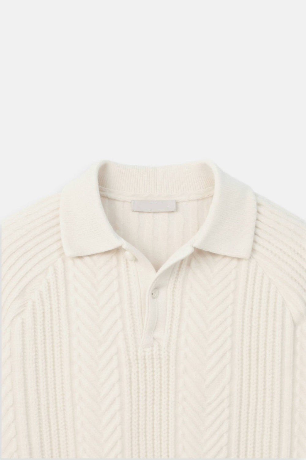Sweater de Malha Misturada - Relaxada