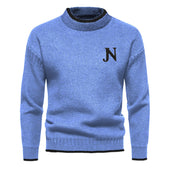 Sweater de Malha - Tecido de Mistura