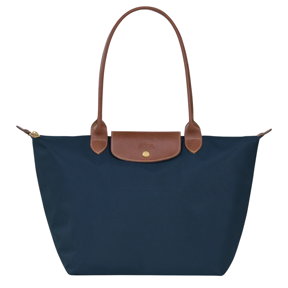 Íris | Tote Dobrável Clássica — Azul-marinho