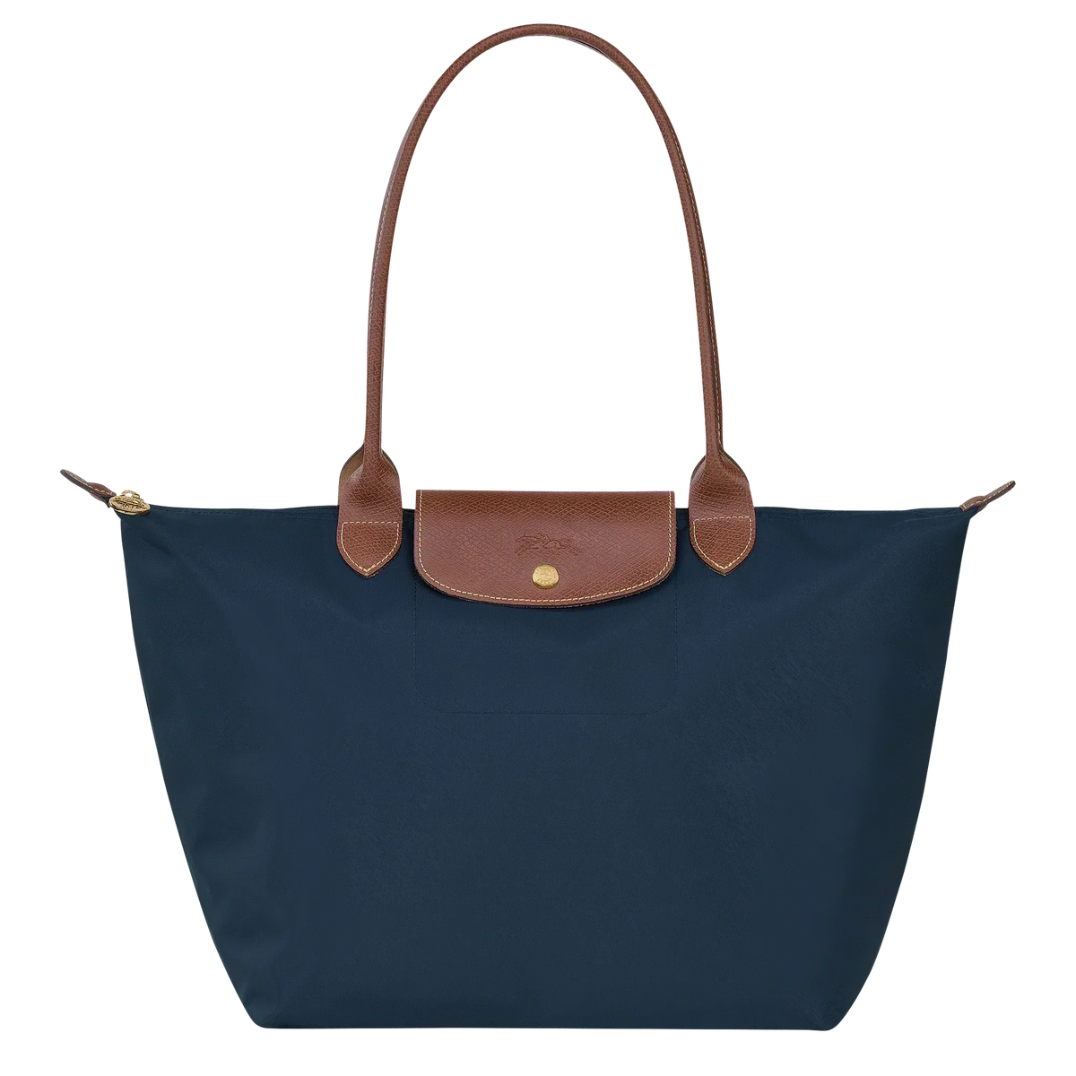 Íris | Tote Dobrável Clássica — Azul-marinho
