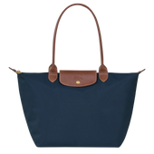 Íris | Tote Dobrável Clássica — Azul-marinho