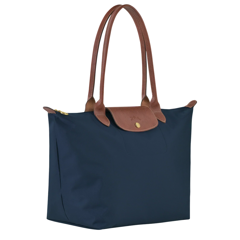 Íris | Tote Dobrável Clássica — Azul-marinho