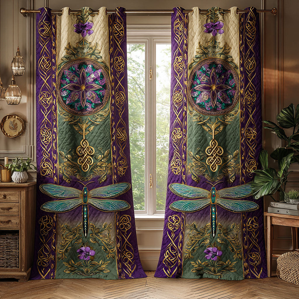 Cortinado Acolchoado Sonho de Lavanda