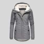 Alienor | Casaco de Inverno Comprido com Capuz